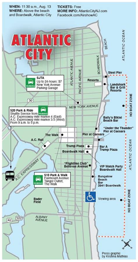 Ultimate Atlantic City Casino Map Guide: Explore Iconic Spots.